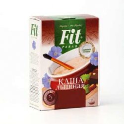 Каша льняная Абрикос с шиповником б/п, пакет-саше 25 г.