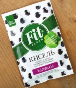 Кисель плодово-ягодный витаминизированный "Черника" б/р, 30гр.