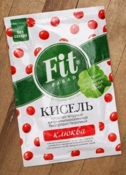 Кисель плодово-ягодный витаминизированный "Клюква" б/р, 30гр.