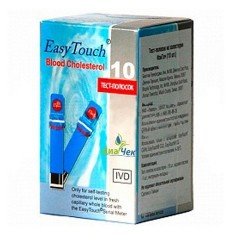 Тест-полоски EasyTouch холестерин №10