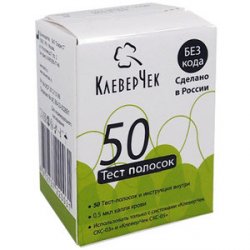 Тест-полоски Клевер Чек СКС