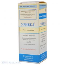 Тест-полоски Урибел (белок в моче)